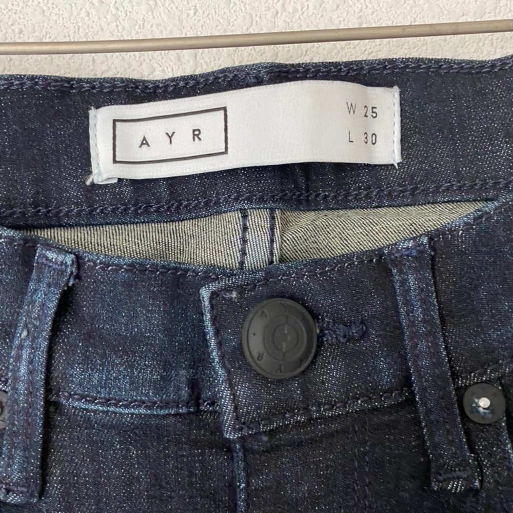 AYR The Skinny Jean in Dark Blue